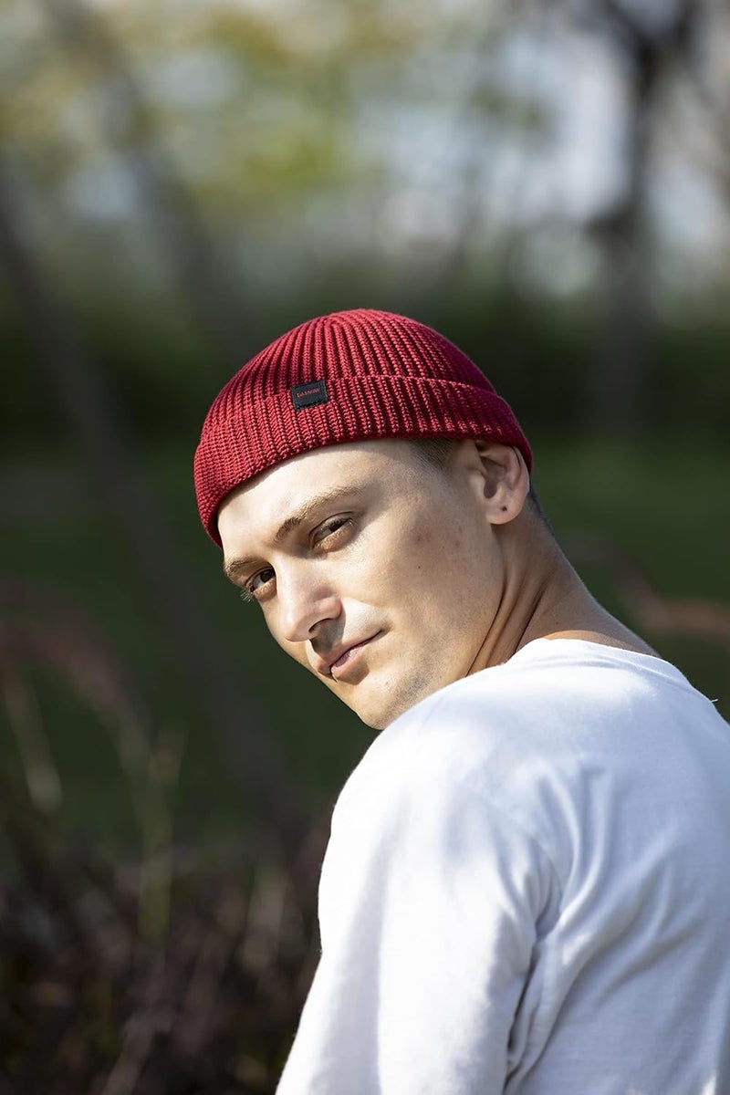 DASMINI Fisherman Beanie Hats for Men Women,Knit Trawler Skull Cap,Watch Cap,Spring Fall Winter Warm Short Hats - Image 2